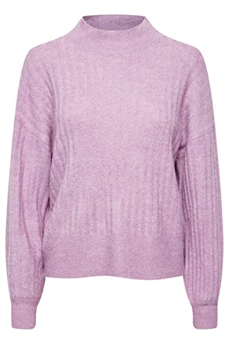 ICHI Damski sweter IHKAMARA LS5, 163110/Smoky Grape, XL