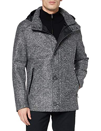 Bugatti Kurtka męska, szary/czarny, 25