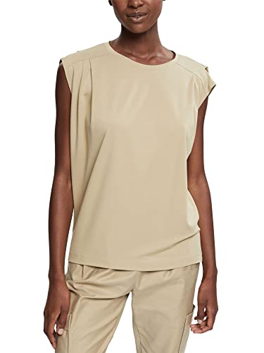 ESPRIT Collection Koszulka damska 072EO1K321, 265/PALE Khaki, XS
