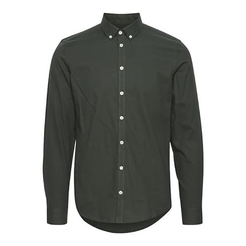 CASUAL FRIDAY Męska koszula Arthur LD BD Soft Brushed Shirt Hemd, 196110/Deep Forest, L