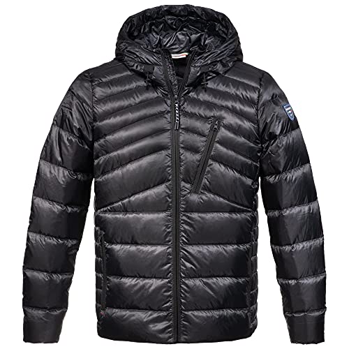 Dolomite Męska kurtka dziecięca Chaqueta Con Capucha Ms Corvara, czarny, L
