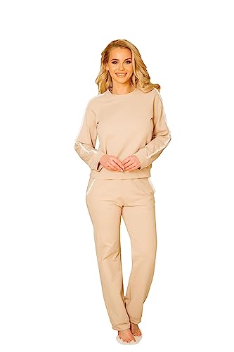 Kalimo Damska kurtka ANTAO – beżowa – L Soft Touch Cotton, beżowy, L