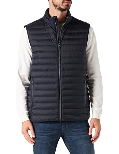 Geox Męski płaszcz M Dereck Down Coat, Sky Captain, 52