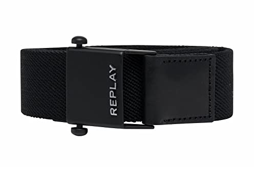 Replay Pasek męski, Czarny 098, 95