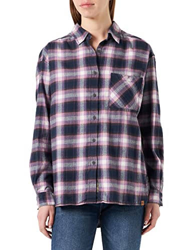 camel active Bluzka damska, Purple Check, S