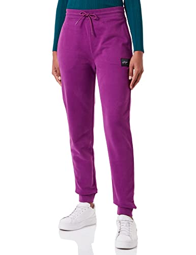 HUGO Damskie spodnie Easy Jogger_1, otwarte fioletowe 542, XXL