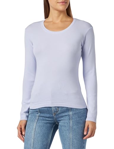 United Colors of Benetton Sweter damski, Jasnofioletowy 2 K1, XL