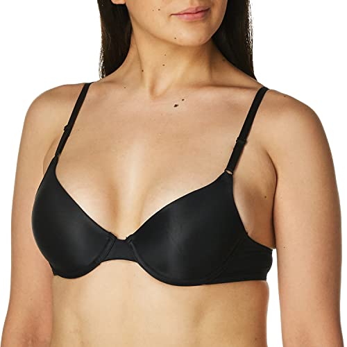 Maidenform Damski biustonosz One Fab Fit-Demi, Czarny, 85C