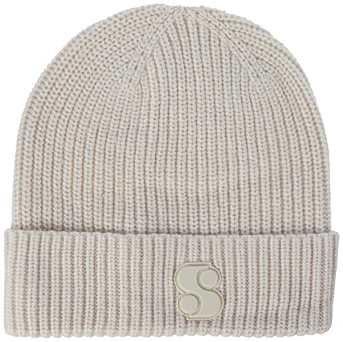 s.Oliver Czapka damska, biała, jeden rozmiar