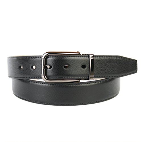 Anthoni Crown Pasek męski, Czarny (czarny 010), 115 cm