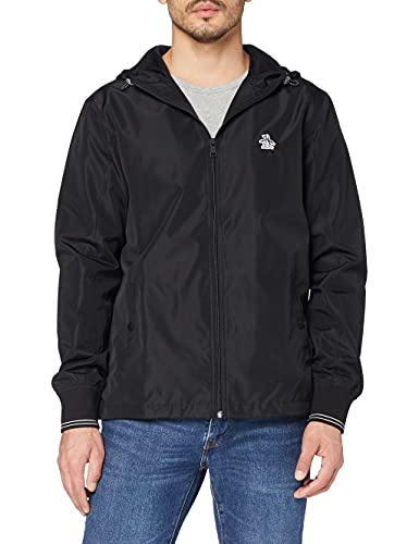 Original Pengun Męska kurtka z kapturem Ratner, True Black, XL