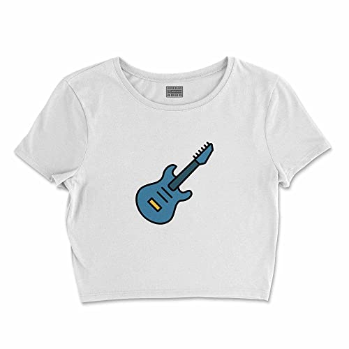 Bona Basics, Koszulka damska z nadrukiem cyfrowym,%100 bawełna, biała, casualowa, topy damskie, rozmiar: L, biały, L Krótki