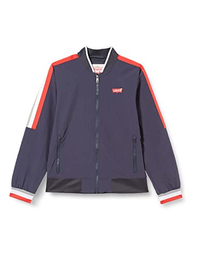 Levi's Kids Chłopięca taśma LVB szczegółowa bomberka 9EH381 odzież wierzchnia, atrament indyjski, 12 lat, Tusz Indie, 12 Lat