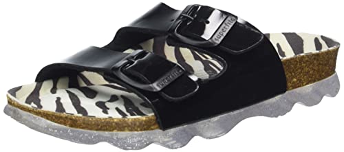 Superfit Jellies Kapcie Dziewczynki, czarny 000, 24 EU