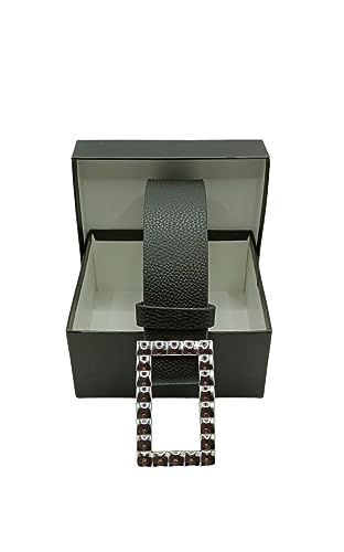 Bonateks FRGLSBELT100096 Pasek, czarny, XL damski, czarny