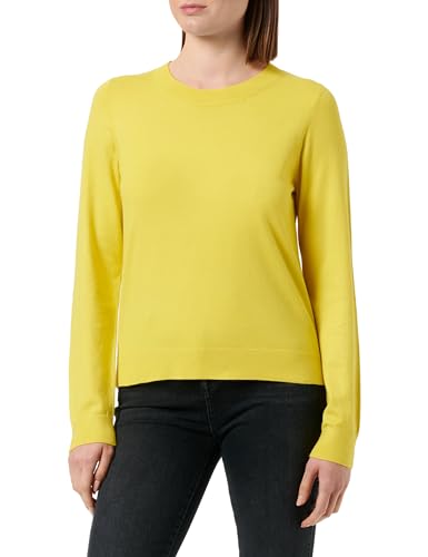 s.Oliver damski sweter z długim rękawem, żółty, 48, żółty, 48