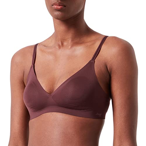 sloggi Damski biustonosz BODY ADAPT Soft Bra, Ebony Brown, XS