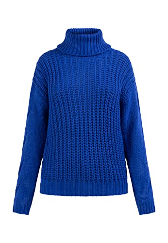 LIBBI Sweter damski 12426063-LI01, niebieski, L, niebieski, L