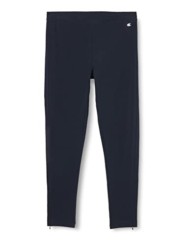 Champion Legacy American Classics damskie legginsy z zamkiem błyskawicznym z logo C, granatowe, S