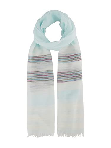 TOM TAILOR Damski szalik 1036754, 26007-Teal Radiance, rozmiar uniwersalny, 26007 - Teal Radiance, jeden rozmiar