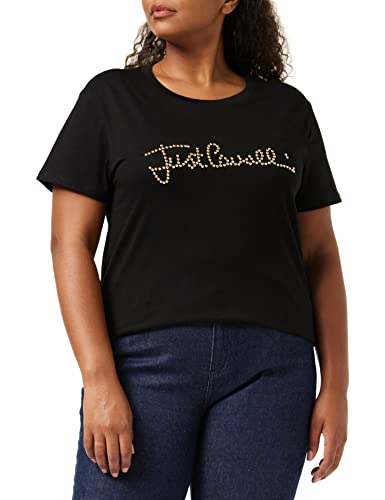 Just Cavalli Koszulka damska, 900 czarny, XL