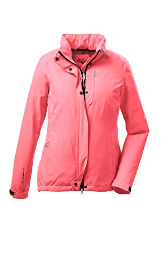 Killtec Damska kurtka funkcyjna z zwijanym kapturem, pakowana KOS 25 WMN JCKT, coral pink, 42, 38287-000