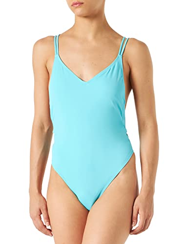 KENDALL & KYLIE Damski jednoczęściowy kostium kąpielowy, Baby Blue, S