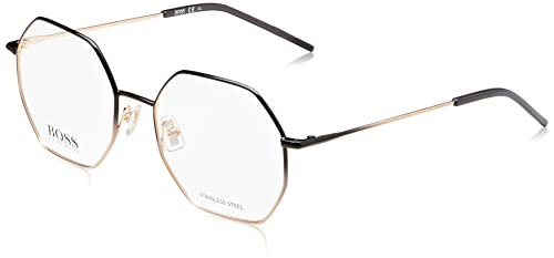 BOSS Damskie okulary przeciwsłoneczne 1335, Black Gradient Gold, 52, Black Gradient Gold
