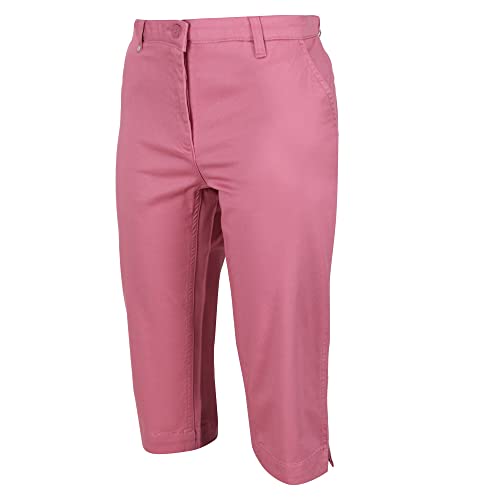 Regatta Damskie spodnie Mayaan Capri, Heather Rose, 18