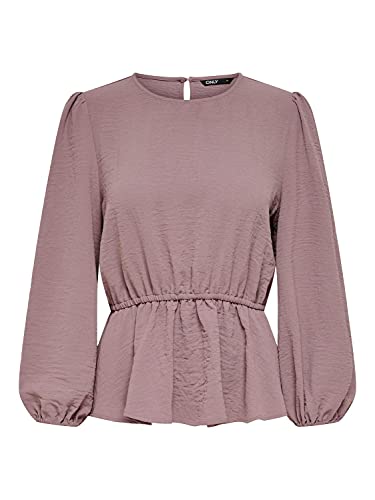 ONLY Female Top Peplum, dziki bez, XXL