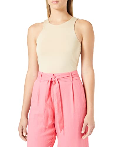 VERO MODA Women's VMBIANCA SL Tank Noos Top, Irish Cream, S, Irish Cream, S