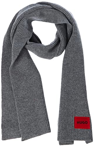 HUGO Szalik męski, Open Grey69, jeden rozmiar