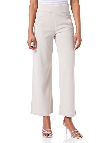 JdY Jdylouisville Catia Wide Pant JRS Noos spodnie damskie, Chateau Gray, (M) W / 32L