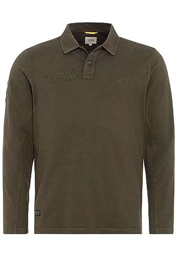 camel active męska koszulka polo, asfaltowy, S