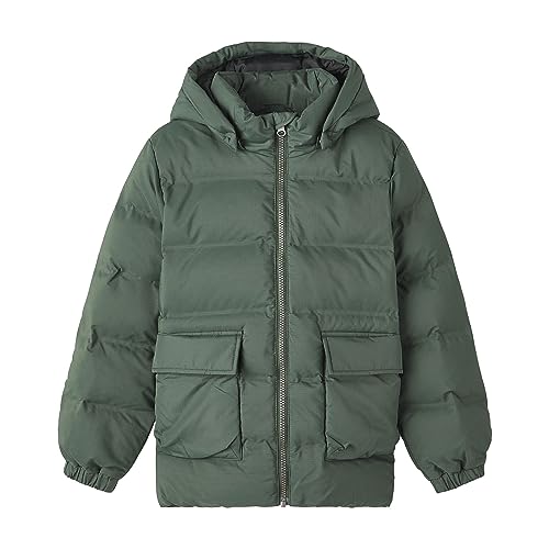 NAME IT Chłopięca kurtka puchowa TB kurtka puchowa, Pumpkin Spice, 140, Pumpkin Spice, 140