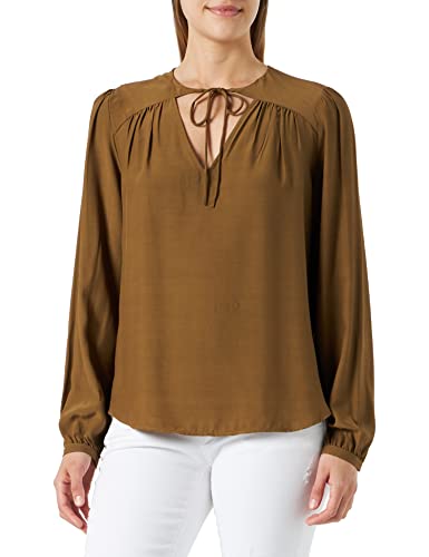 Sisley Damska bluza 56ICLQ03G Military Green 3P7, XS, zielony wojskowy 3p7, XS