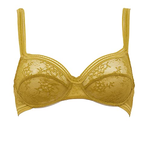 Maison Lejaby Miss Lejaby Biustonosz, Safran Żółty, 105D Kobiety, Szafran Żółty, 90D