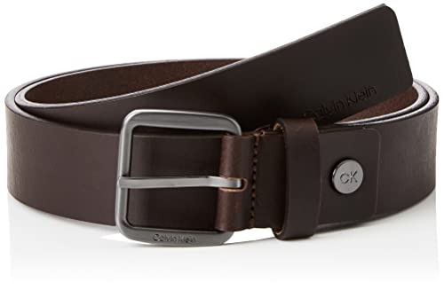 Calvin Klein Pasek męski, Dark Brown, 85