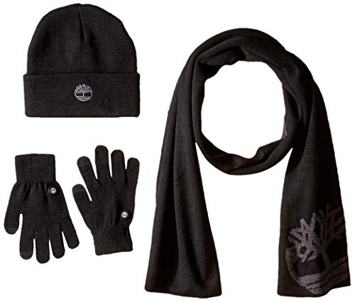 Timberland Męska czapka beanie, Czarny, Jeden rozmiar