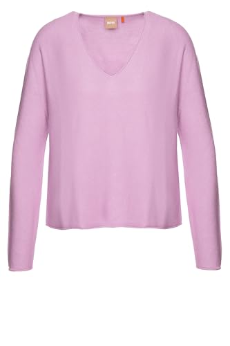 BOSS C_feron sweter damski z dzianiny, Light/Pastel Pink680, XL