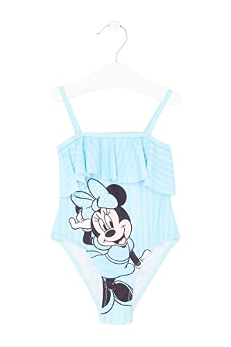 Disney Kostium kąpielowy dla dziewczynek Niebieski, 4 lata, Niebieski, 4 lat