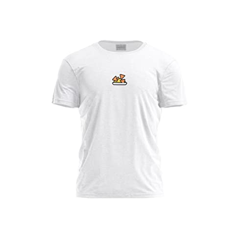 Bona Basics T-shirt męski, biały, XL