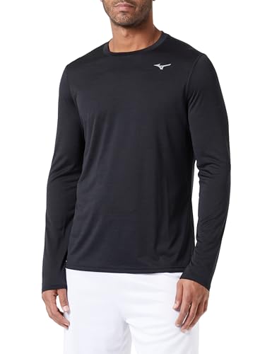 Mizuno Koszulka męska Impulse Core Ls, Czarny, XL