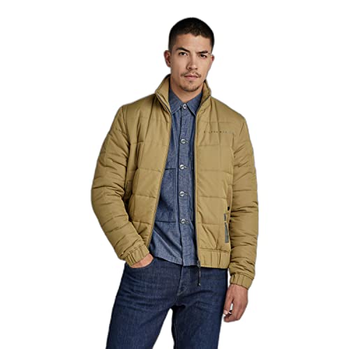 G-STAR RAW Męska kurtka pikowana Meefic, Braun (Fennel Seed C980-c961), M
