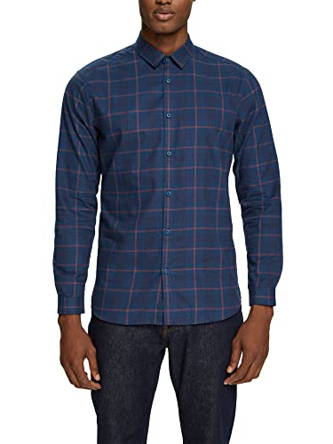 ESPRIT Koszula męska, 450/Niebieski Ropa naftowa., XXL