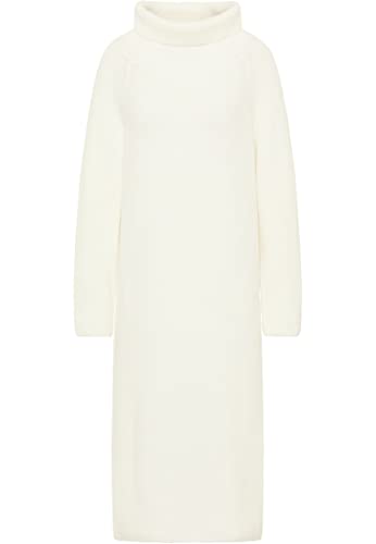 Jalene Damska sukienka z długim rękawem midi 81133462, biała, XS/S, biały, XS-S