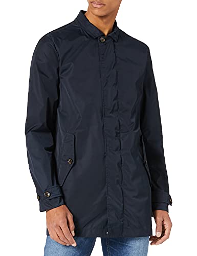 Geox płaszcz męski M SESTIERE COAT, Niebieski (Blue Nights), 56