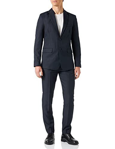 ONLY & SONS Męska marynarka ONSEVE Slim 0052, ciemnoniebieska, 50, granatowy
