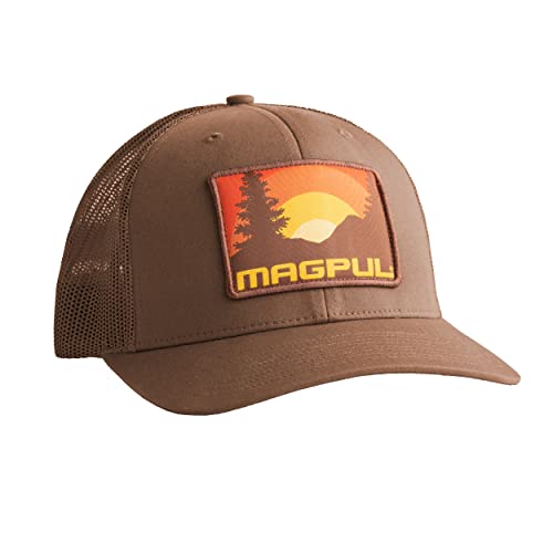 Magpul Czapka z daszkiem z daszkiem z zatrzaskiem, jeden rozmiar pasuje, Brązowy przerwowy, Rozmiar uniwersalny