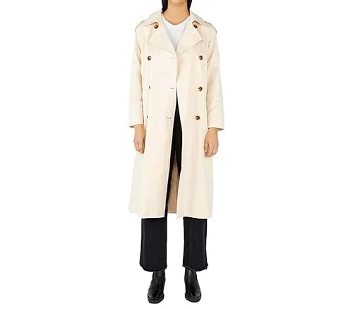 OBJECT Damski płaszcz OBJCLARA New Trench Coat NOOS, sandshell, 38